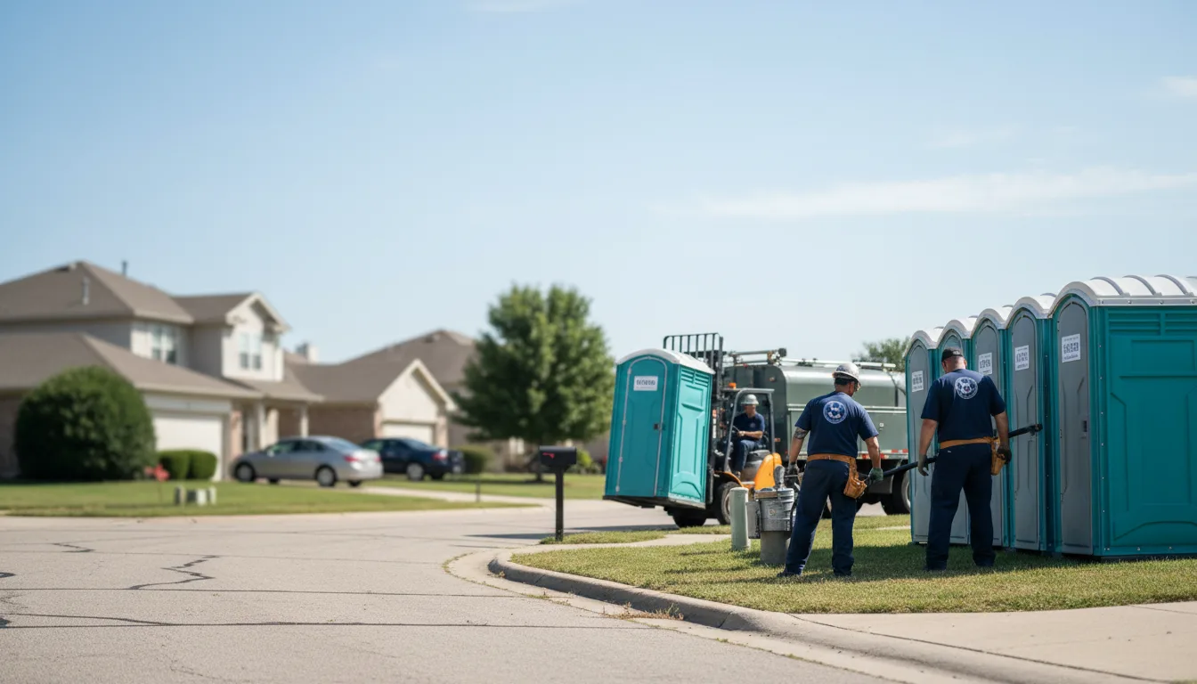 Porta Potty Rental in Garden Prairie, IL near me